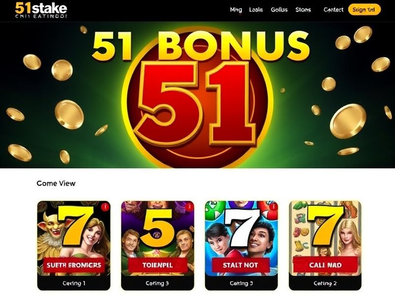 Discover everything about the 51 bonus game and casino promotions. Find expert reviews, player guides, and the latest updates on online gambling deals, including 51% deposit matches, free spins, and no deposit bonuses at top casinos.